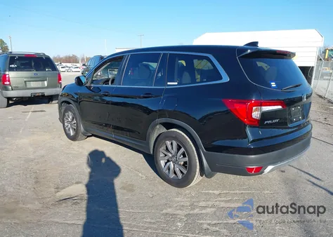 2019 Honda Pilot Ex из США, поврежденный, VIN 5FNYF5H34KB011651
